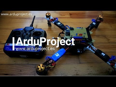 Arduino Drone | Controlar motores Brushless y ESC con Arduino (Code included)