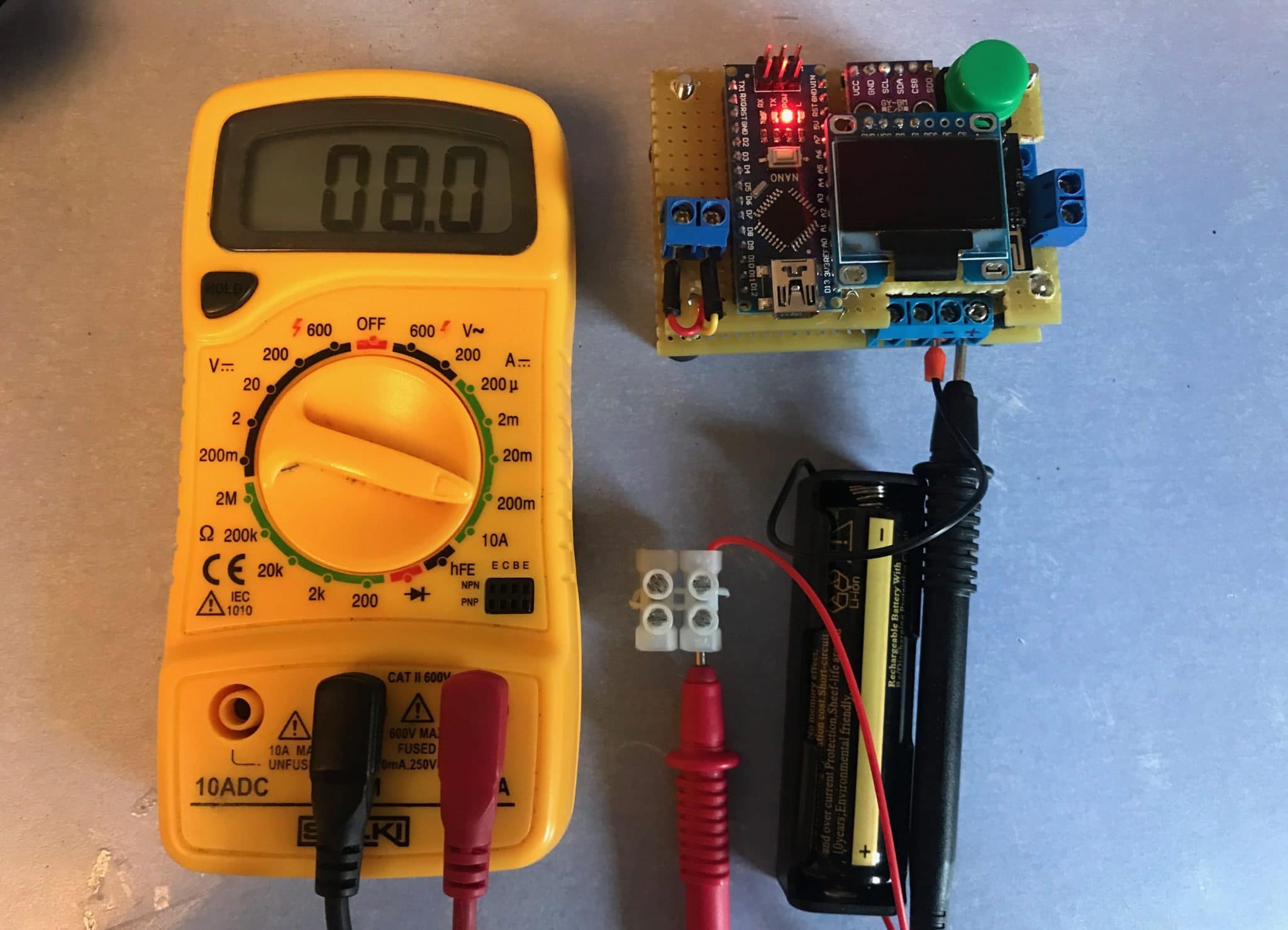 ESP8266-01 Arduino, consumo