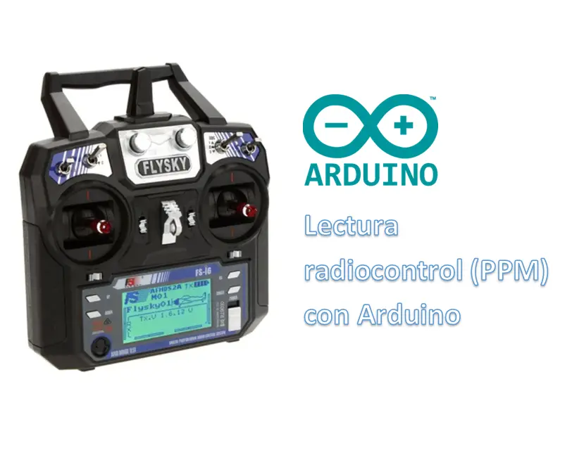 Leer señales PPM de radiocontrol con Arduino o STM32, paso a paso
